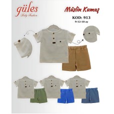GÜLES 913 CEPLI MÜSLIN ERKEK TKM