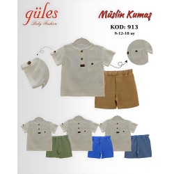 GÜLES 913 CEPLI MÜSLIN ERKEK TKM