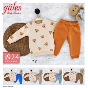 GÜLES 924 ÜÇIPLIK TAKIM