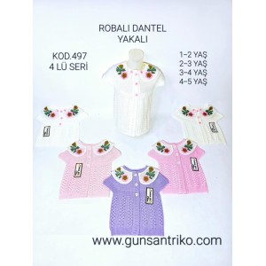 GÜNSAN 0497 ROBA DANTEL YELEK