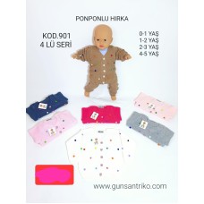 GÜNSAN 901 PONPONLU HIRKA X4