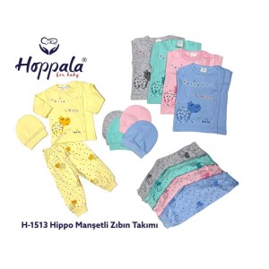 HOPPALA H-1513 HIPPO MANŞETLI ZIBIN TAKIM