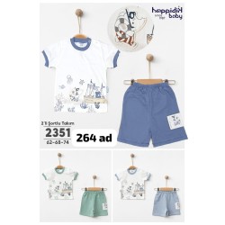 HOPPIDIK 2351 DENIZCI FIL KISA 2LI TAKIM