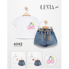 LEVIA 6042 KIRAZ BASKI KOT TAKIM
