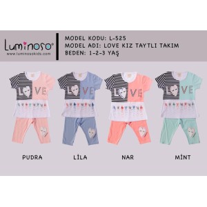 LUMINOSO 525 LOVE KISA KIZ TAYTLI TAKIM