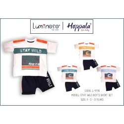 LUMINOSO L-1778 STAY ERKEK ŞORT TAKIM