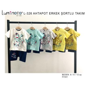 LUMINOSO L-326 AHTAPOT ERKEK KISA TAKIM 6-9-12 AY