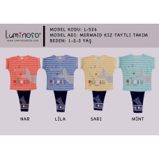 LUMINOSO L-526 MERMAID KIZ TAYTLI TAKIM