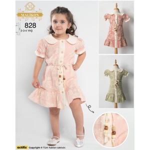 MALIKON 828 YAKALI MUSLIN JILE
2-4 YAŞ