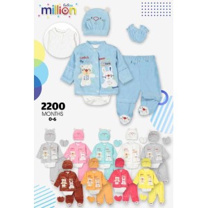 MILLION 2200 KADIFE 5LI ZIBIN 3-6-9 AY