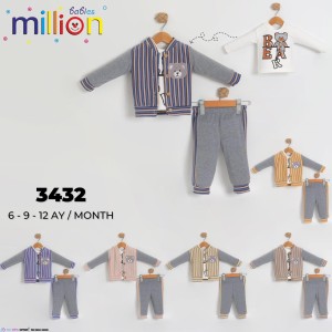 MILLION 3432 AYILI 3LÜ ERKEK TAKIM

