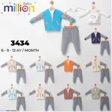 MILLION 3434 FERMUARLI 3LÜ ERKEK TAKIM