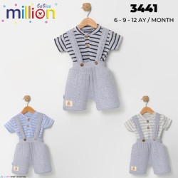 MILLION 3441 SALOPET ERKEK 2LI TAKIM
