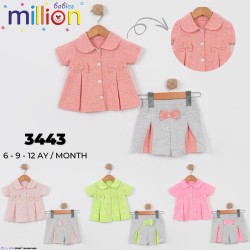 MILLION 3443 PAPYON KIZ 2LI KISA TAKIM

