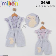 MILLION 3445 TAVŞAN SALOPET KISA KIZ TULUM