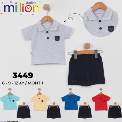 MILLION 3449 ARMALI LAKOST 2LI ERKEK TAKIM