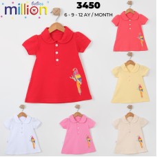 MILLION 3450 LAKOST PAPAĞAN ELBISE
