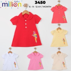 MILLION 3450 LAKOST PAPAĞAN ELBISE
