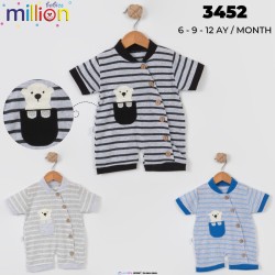 MILLION 3452 ÇIZGILI KISA TULUM ERKEK