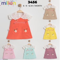 MILLION 3456 JILE CEPLI KISA KIZ ELBISE
