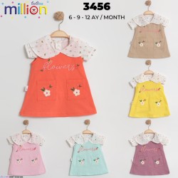 MILLION 3456 JILE CEPLI KISA KIZ ELBISE
