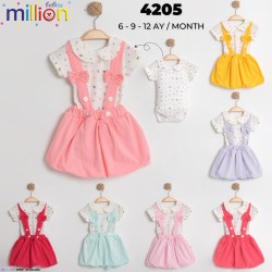 MILLION 4205 ÇIÇEKLI BAHÇIVAN KISA KIZ TULUM
