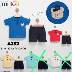 MILLION 4232 AYI NAKIŞ LAKOST ERKEK TAKIM 