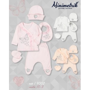 MINIMETRIK 9002 KELEBEKLI 5LI ZIBIN SET