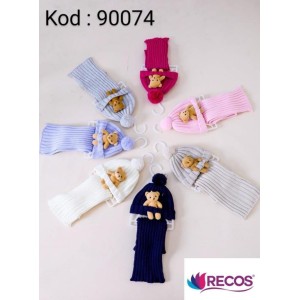 RECOS 90074 TRIKO ATKI ŞAPKA AYILI