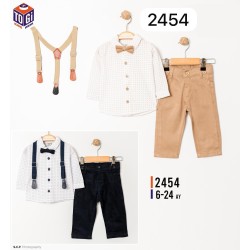 TOGI 2454 PAPYON GÖMLEK TAKIM 6-24 AY