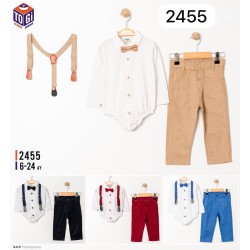 TOGI 2455 GÖMLEK ZIBINLI TAKIM 6-24 AY