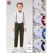 TOGI 4121 KARE DESEN GÖMLEK TKM 2-5 YAŞ