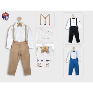 TOGI 4144 GÖMLEK TAKIM 2-5 YAŞ