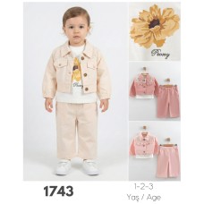 TUFITTO 1743 DANTELLI ÜÇLÜ TKM