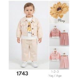 TUFITTO 1743 DANTELLI ÜÇLÜ TKM