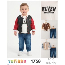 TUFITTO 1758 KOLEJ DERI ÜÇLÜ TKM