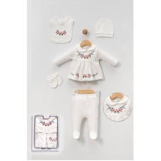 ZUHU 1352 BEBE YAKA 5LI NAKIŞLI ZIBIN