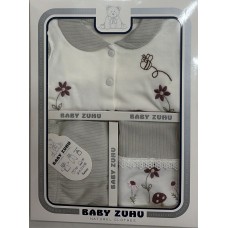 ZUHU 2026 5LI RAPORLU ÇIÇEKLI ZIBIN