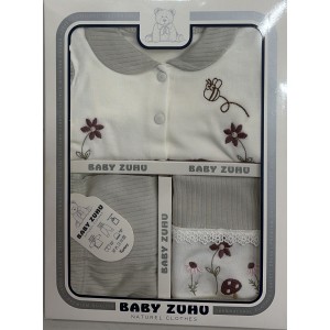 ZUHU 2026 5LI RAPORLU ÇIÇEKLI ZIBIN